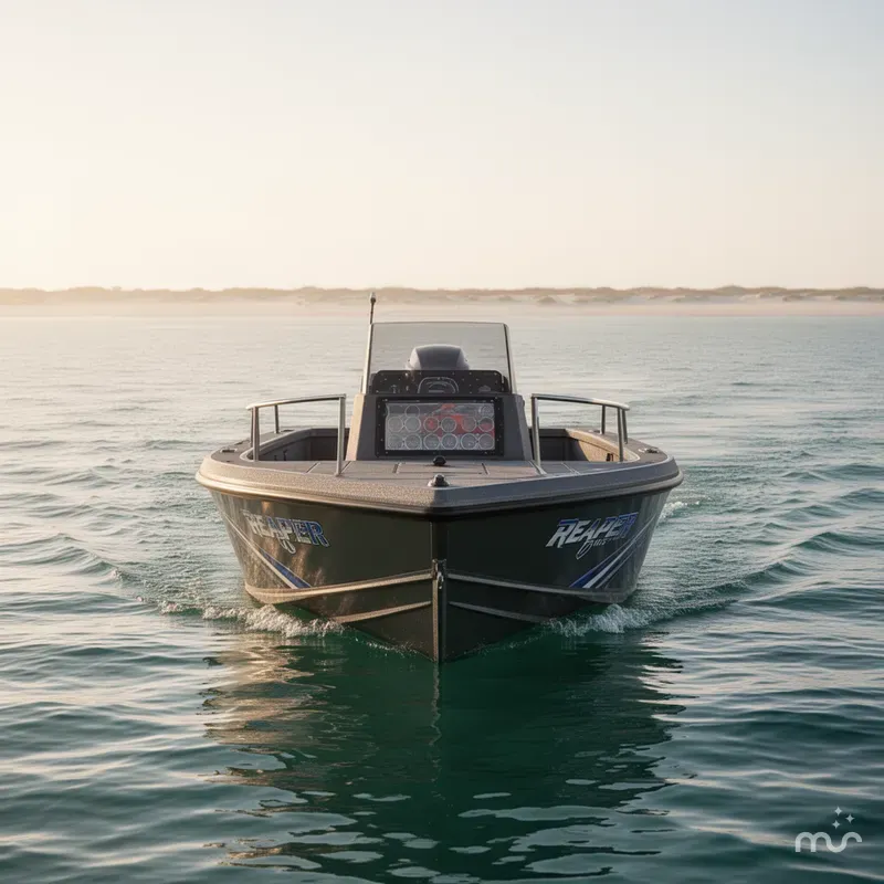 Slide: The Image of Reaper Boats 550 STEP TRANSOM 2026 - 1