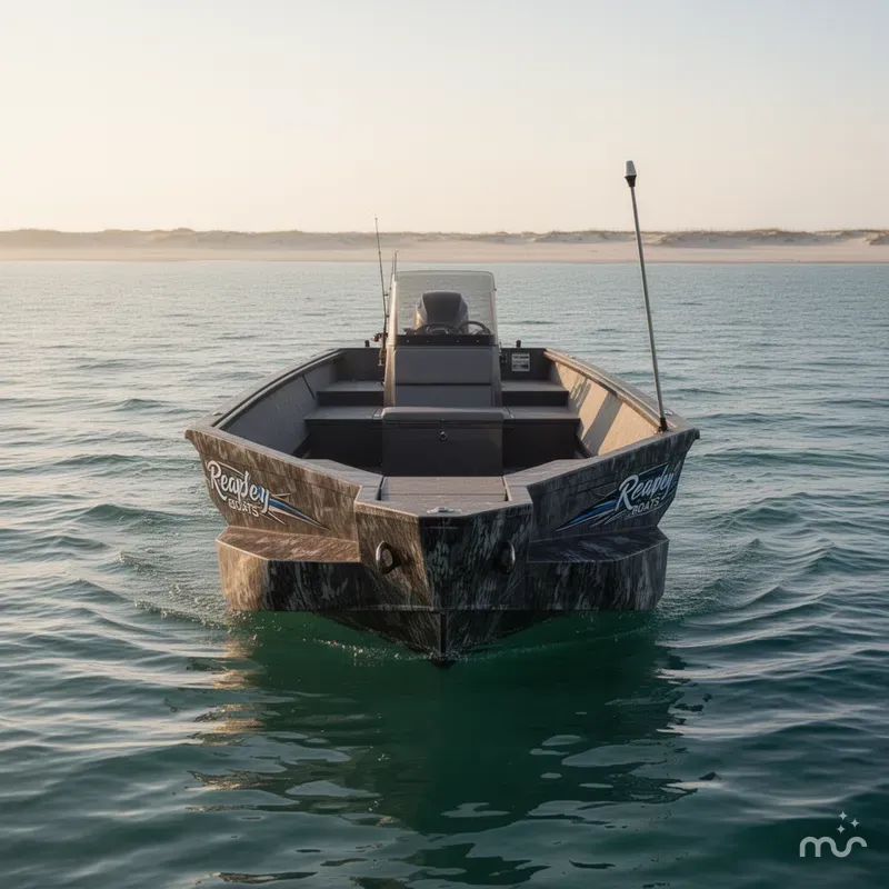 Slide: The Image of Reaper Boats 756 Step Transom 2026 - 3