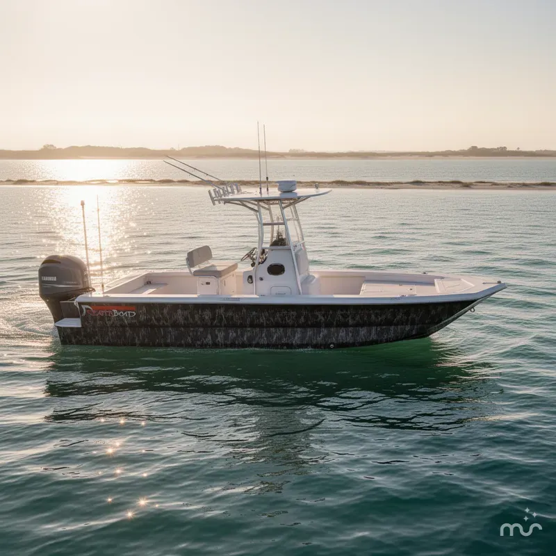 Slide: The Image of Reaper Boats 756 Step Transom 2026 - 4