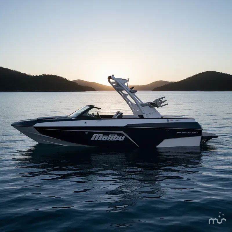 Slide: The Image of Malibu Wakesetter 20 VTX 2025 - 2