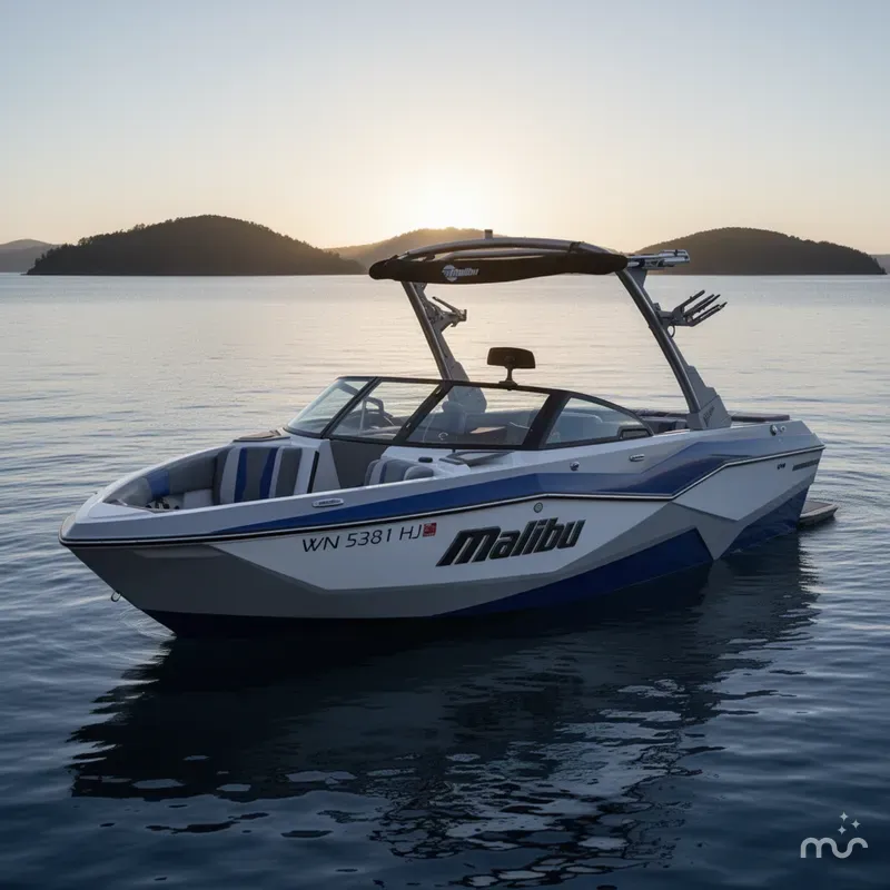 Slide: The Image of Malibu Wakesetter 22 LSV 2023 - 2