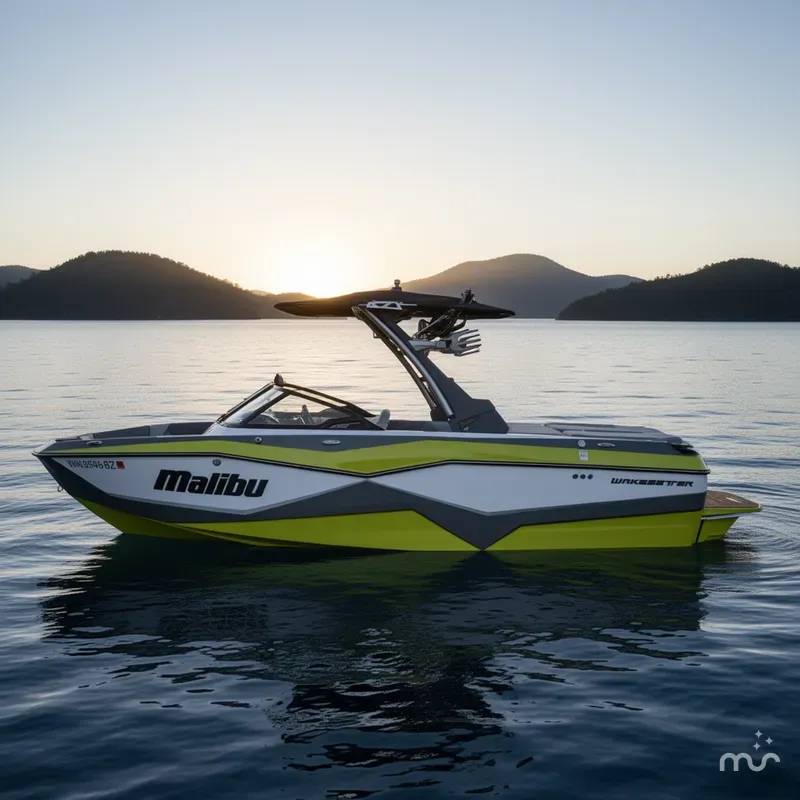 Slide: The Image of Malibu Wakesetter 22 LSV 2024 - 2