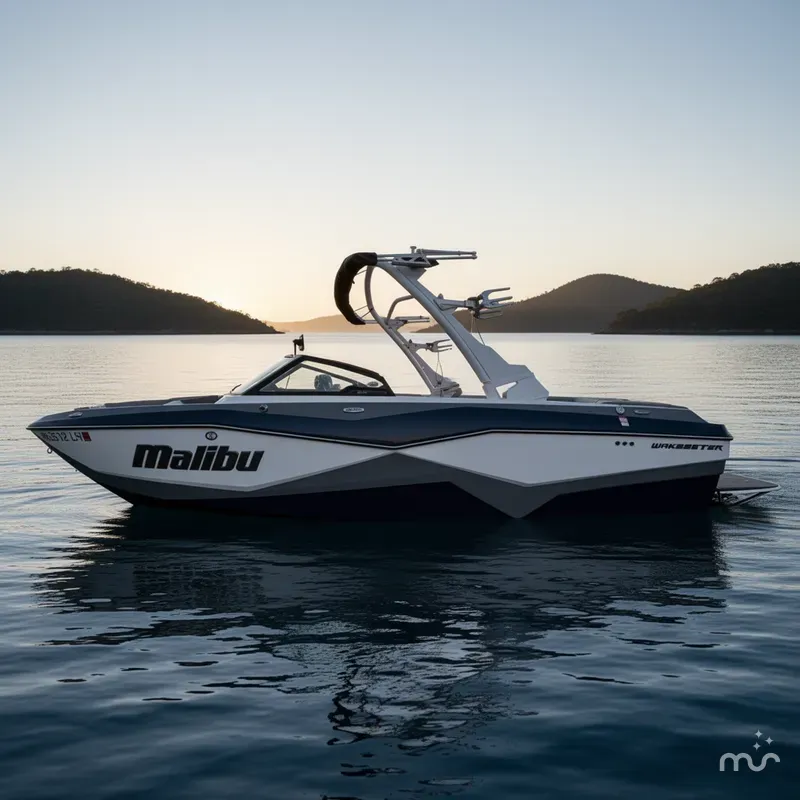 Slide: The Image of Malibu Wakesetter 22 LSV 2023 - 2