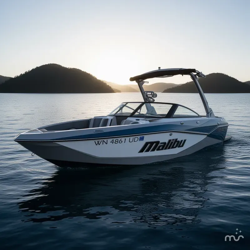 Slide: The Image of Malibu Wakesetter 22 LSV 2023 - 2
