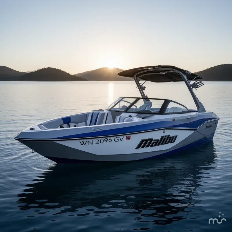 Slide: The Image of Malibu Wakesetter 22 LSV 2023 - 2