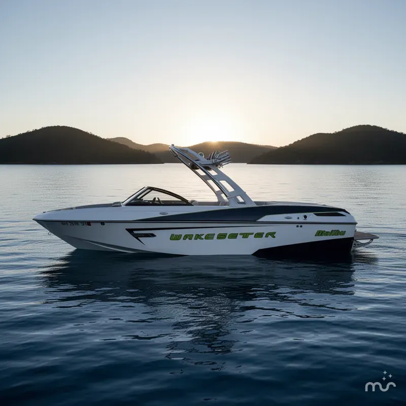 Slide: The Image of Malibu Wakesetter 23 LSV 2014 - 2