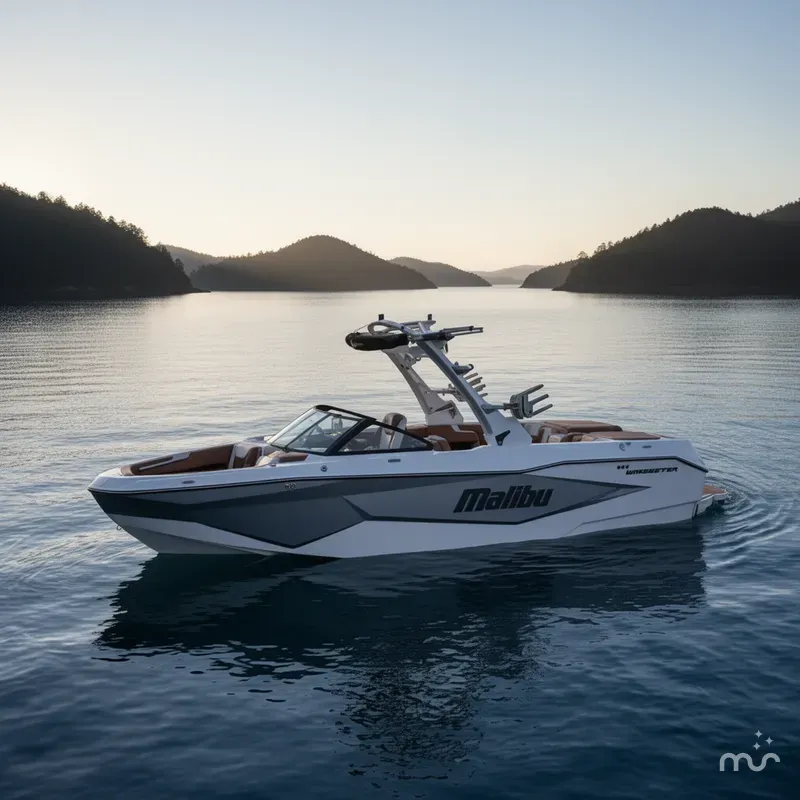 Slide: The Image of Malibu Wakesetter 25 LSV 2025 - 2