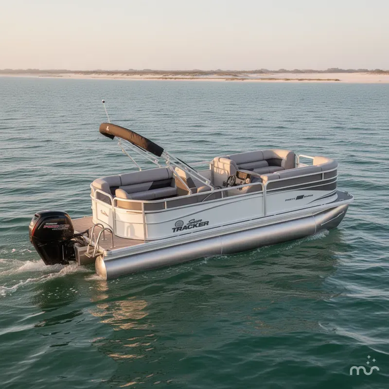 The Image of Sun Tracker Party Barge 20 DLX 2026 - 0