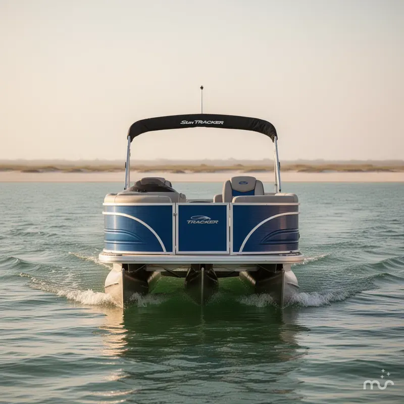 Slide: The Image of Sun Tracker Party Barge 22 RF XP3 2026 - 2
