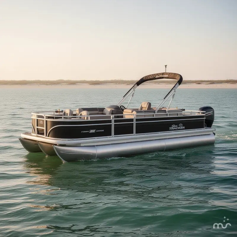 The Image of Sun Tracker Fishin' Barge 22 DLX 2026 - 0