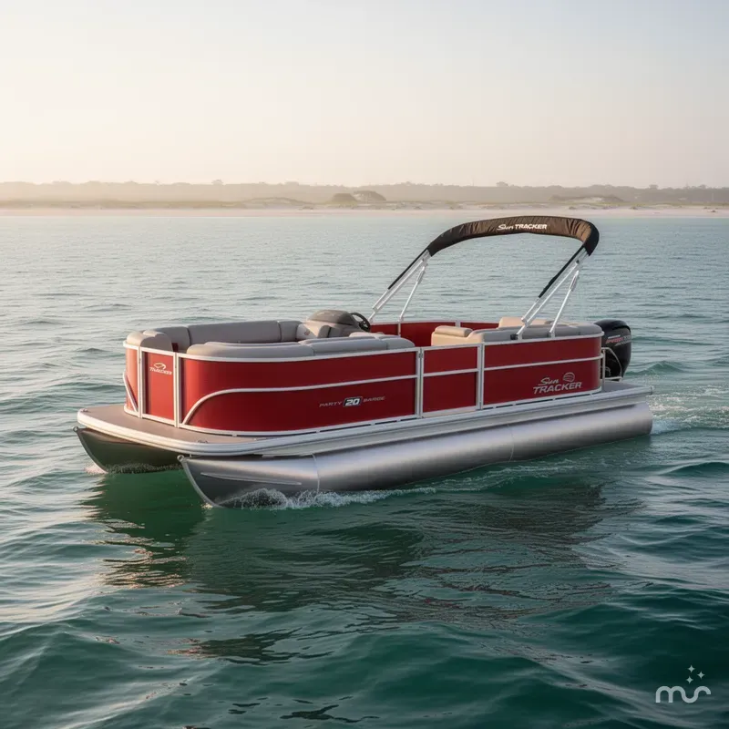 The Image of Sun Tracker Party Barge 20 DLX 2026 - 0