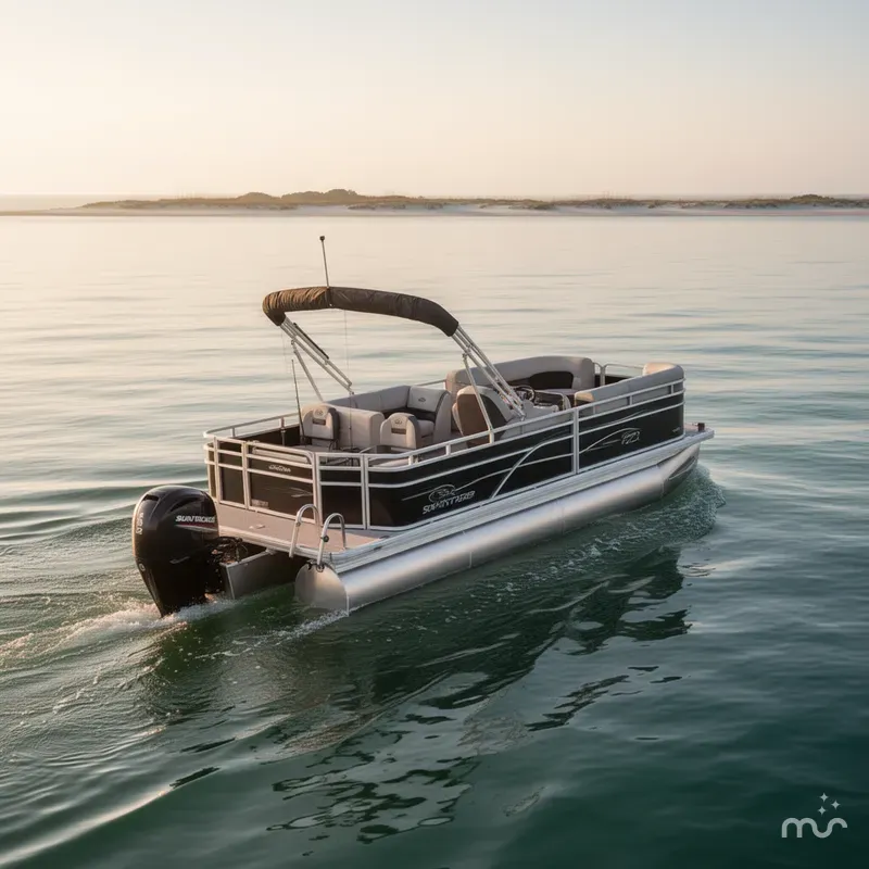 Slide: The Image of Sun Tracker SportFish 22 DLX 2026 - 2