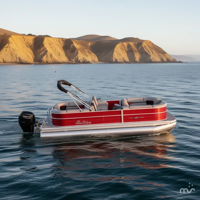 The Image of Sun Tracker Party Barge 22 DLX 2026 - 0
