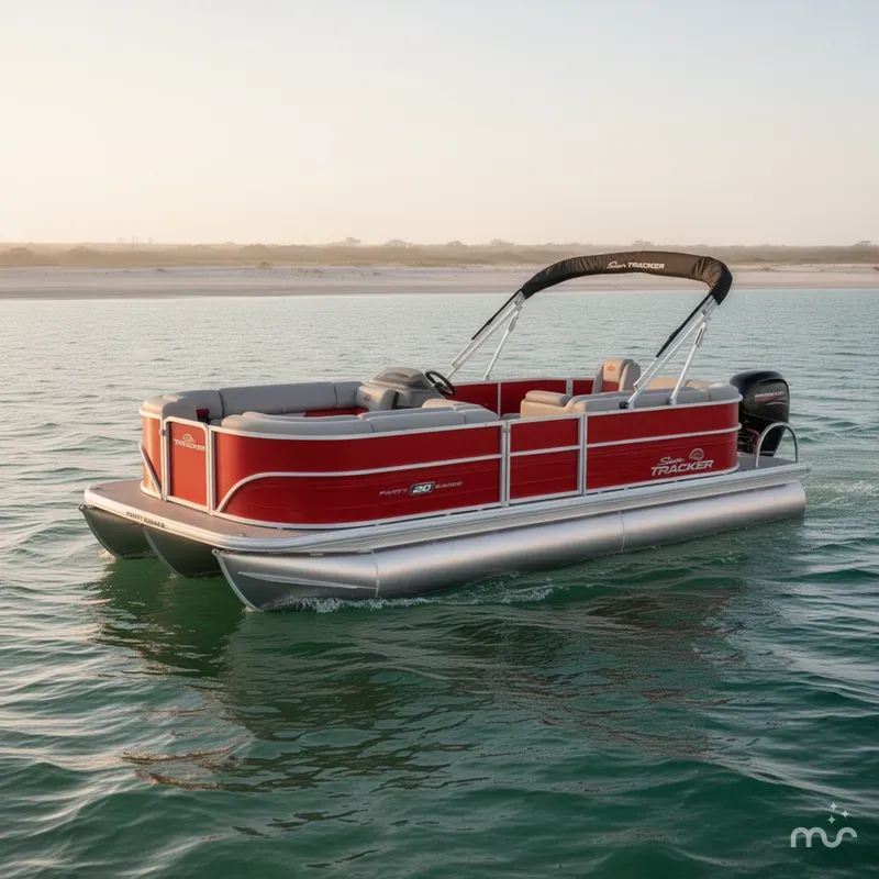 The Image of Sun Tracker Party Barge 20 DLX 2026 - 0