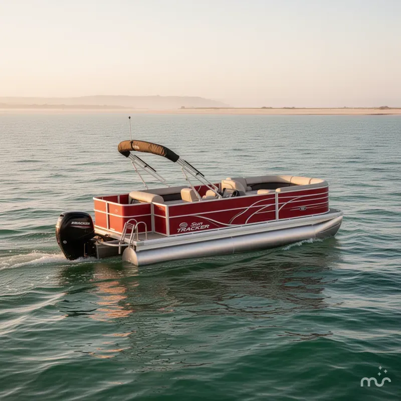 The Image of Sun Tracker Party Barge 18 DLX 2026 - 0