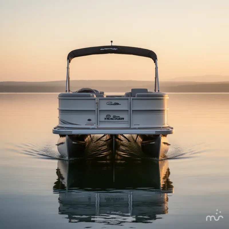 Slide: The Image of Sun Tracker Party Barge 22 XP3 2026 - 2