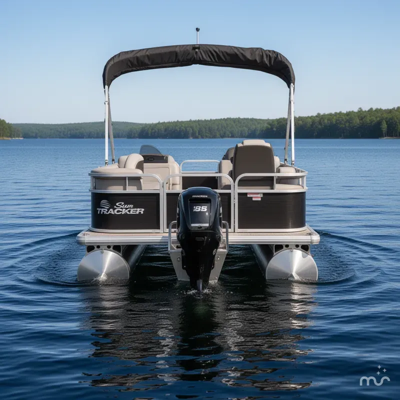 Slide: The Image of Sun Tracker Bass Buggy 18 DLX 2026 - 2