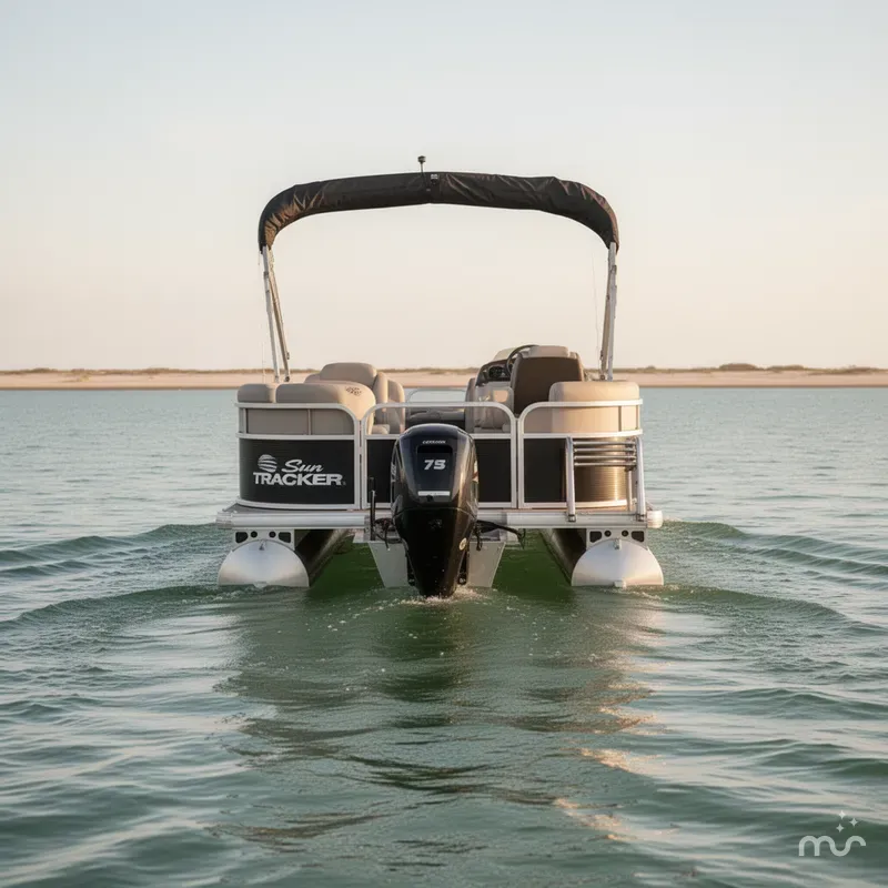 Slide: The Image of Sun Tracker Bass Buggy 18 DLX 2026 - 2