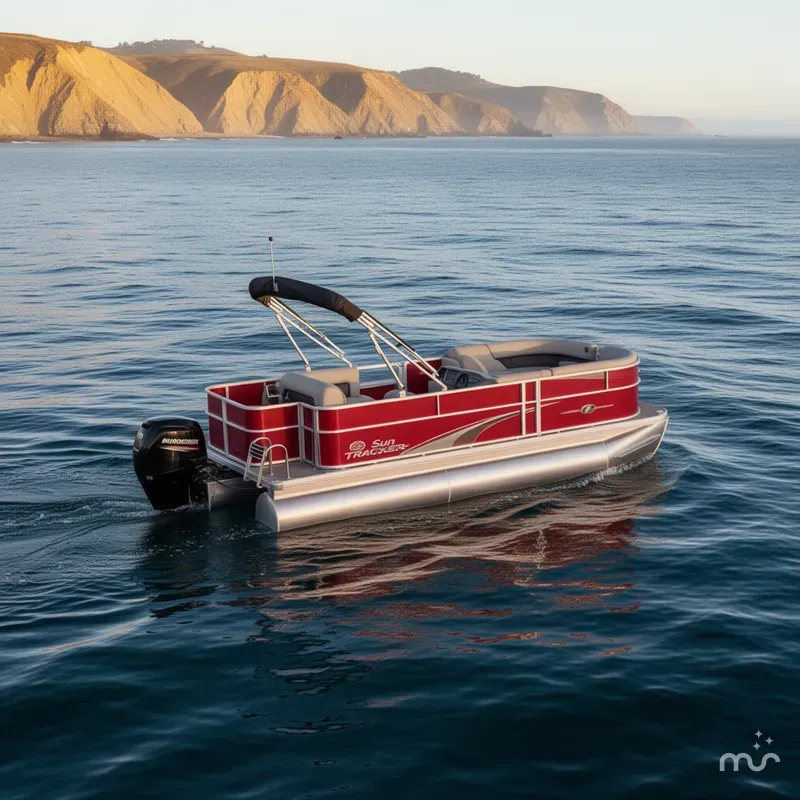 The Image of Sun Tracker Party Barge 18 DLX 2026 - 0