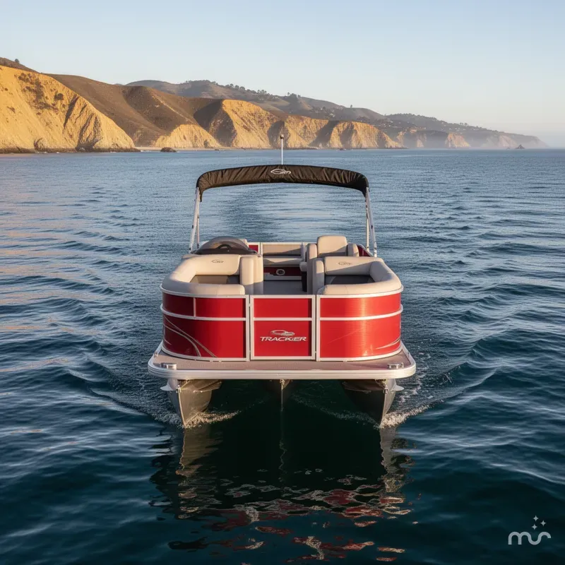 Slide: The Image of Sun Tracker Party Barge 18 DLX 2026 - 2