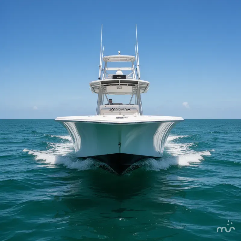 Slide: The Image of Yellowfin 34 Offshore 2006 - 1