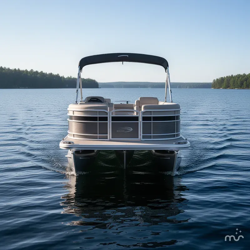 Slide: The Image of Bennington L-Series 22LSB Pontoon 2021 - 1