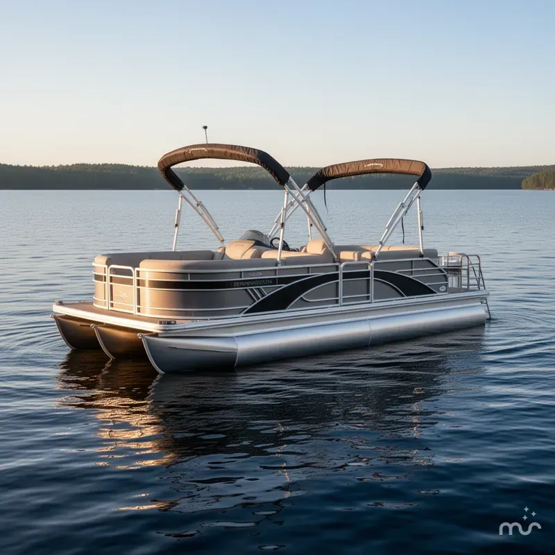 Slide: The Image of Bennington L-Series 22LSB Pontoon 2021 - 2