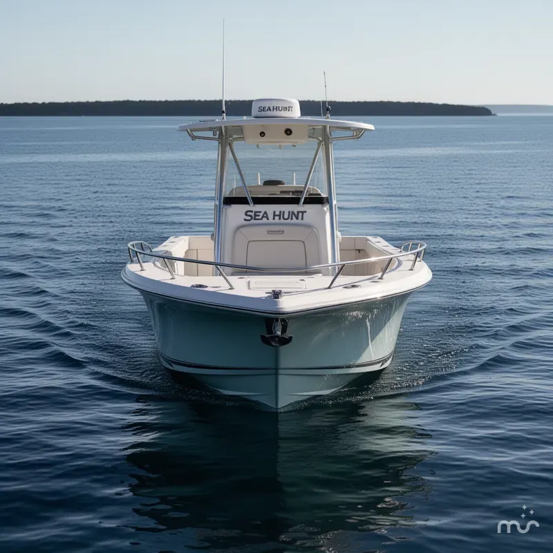 Slide: The Image of Sea Hunt Gamefish 28 Coffin Box 2025 - 2