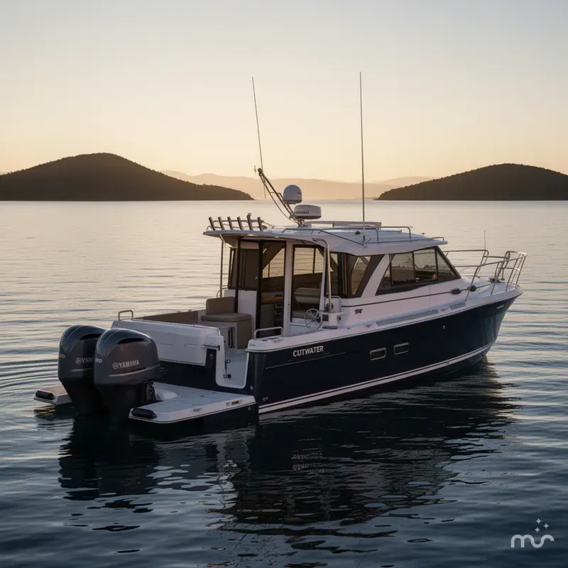 Slide: The Image of Cutwater C-32 Coupe 2026 - 2