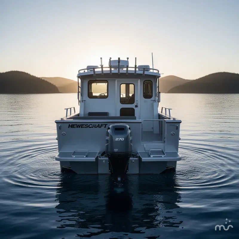 Slide: The Image of Hewescraft 270 Pacific Explorer ET Hardtop 2026 - 1