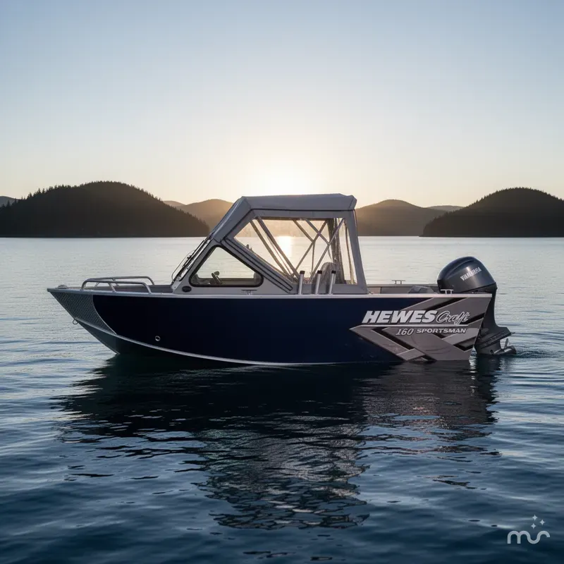 Slide: The Image of Hewescraft 160 Sportsman 2026 - 1