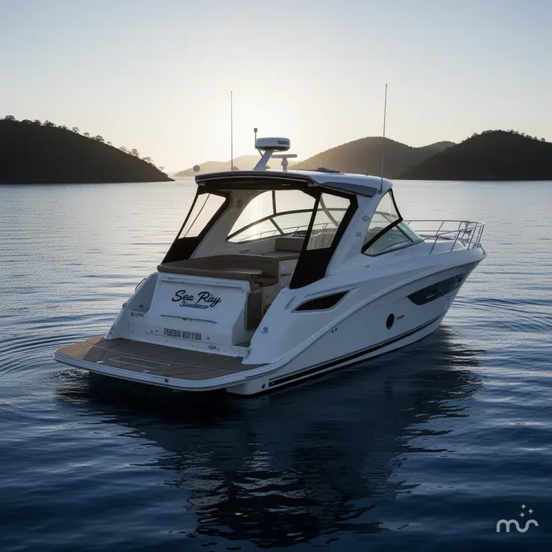 Slide: The Image of Sea Ray Sundancer 350 2021 - 2