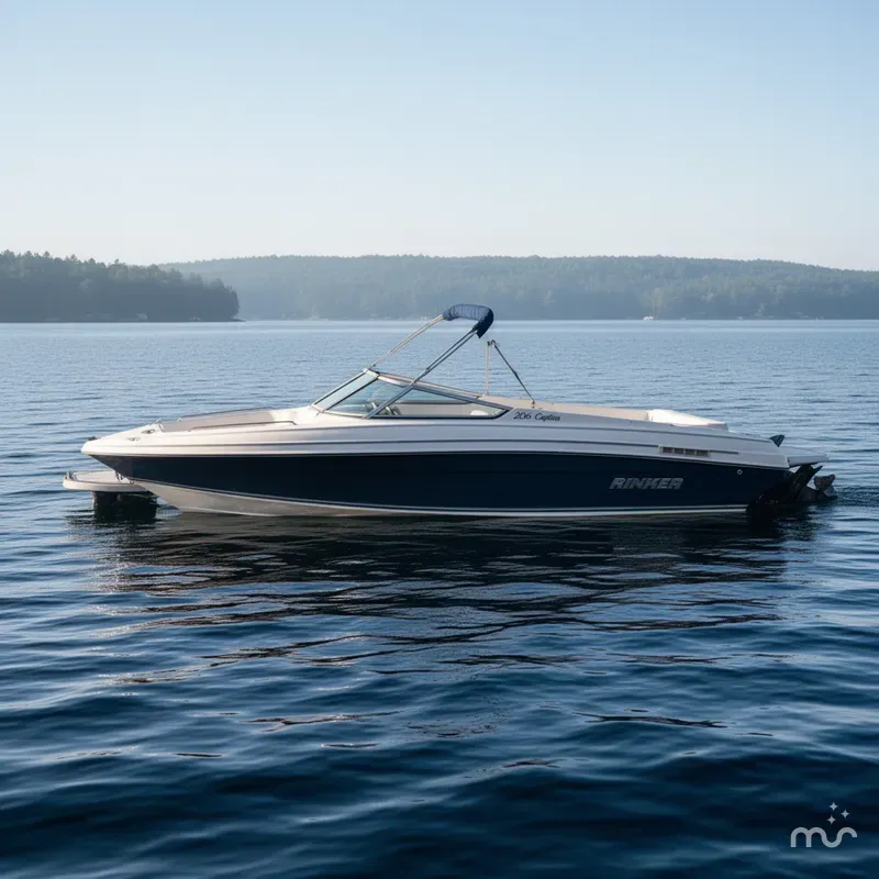 Slide: The Image of Rinker 206 Captiva Bowrider 1992 - 2