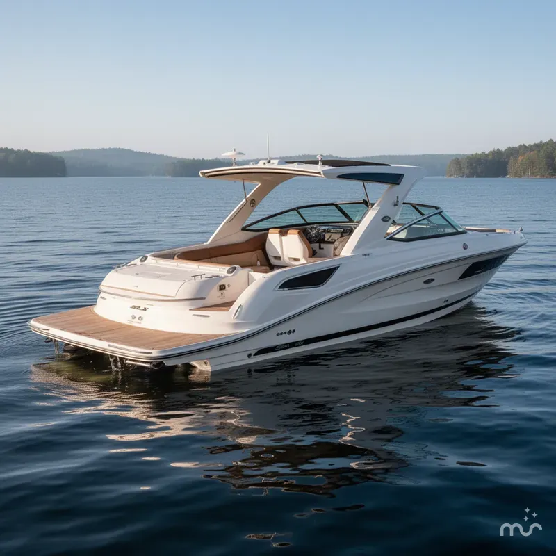 Slide: The Image of Sea Ray SLX 350 2018 - 2