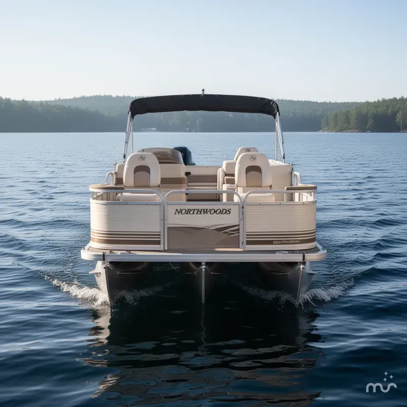 Slide: The Image of Northwoods 2223 Escapade & 40HP Mercury Bigfoot 4Stroke 2002 - 2