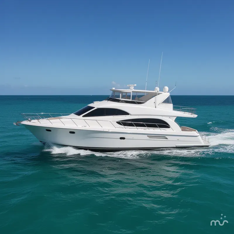 Slide: The Image of Hatteras 64 Motor Yacht 2007 - 1