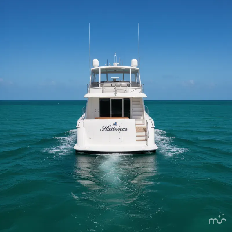 Slide: The Image of Hatteras 64 Motor Yacht 2007 - 2