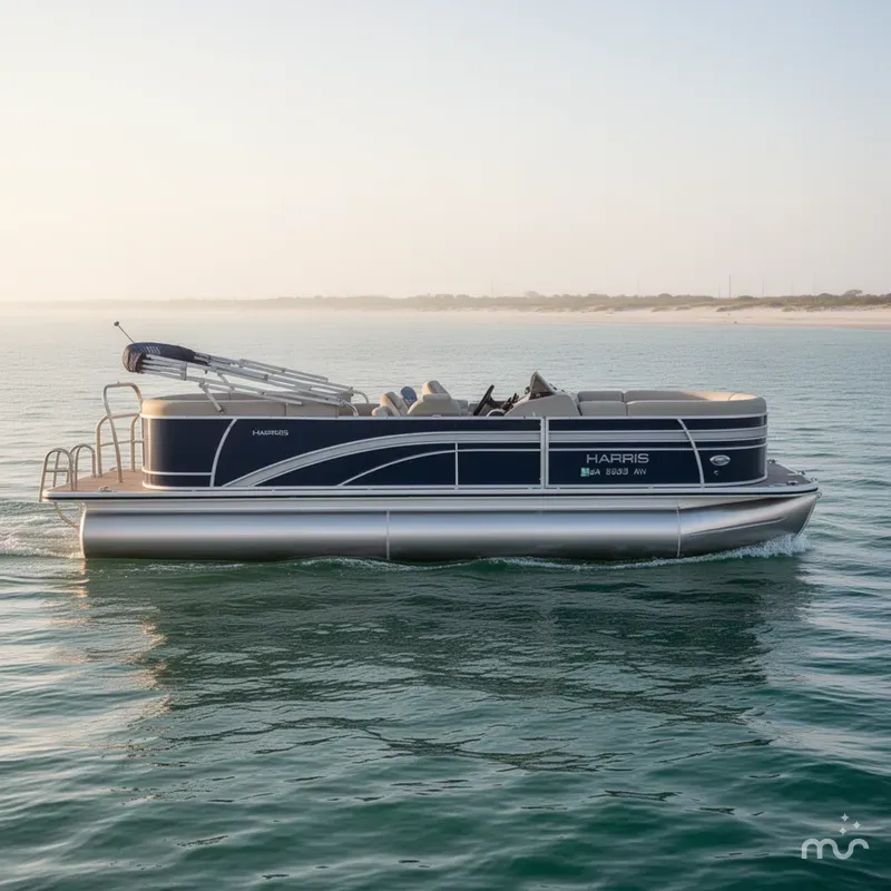 The Image of Harris Sunliner 220 TRITOON-150HP 2018 - 0