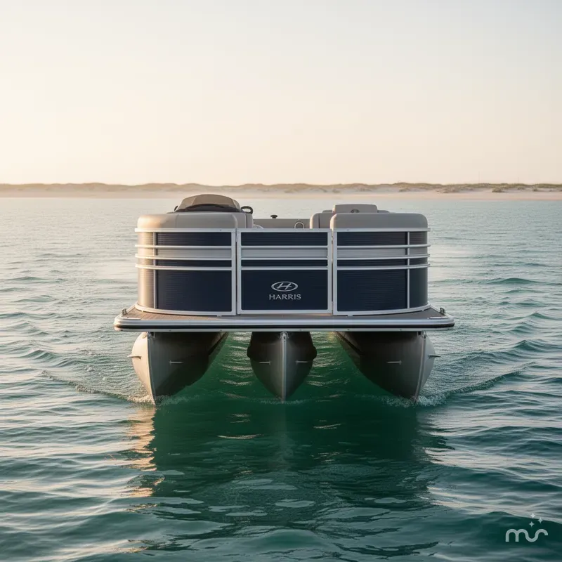 Slide: The Image of Harris Sunliner 220 TRITOON-150HP 2018 - 2