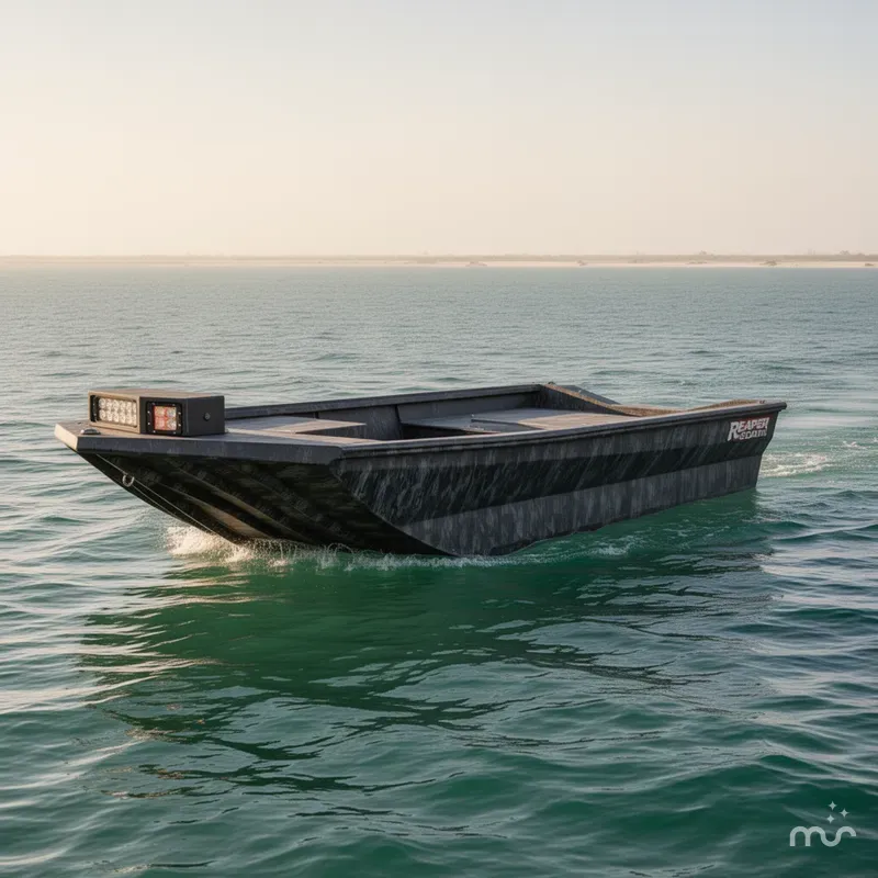Slide: The Image of Reaper Boats 656 Step Transom 2026 - 1