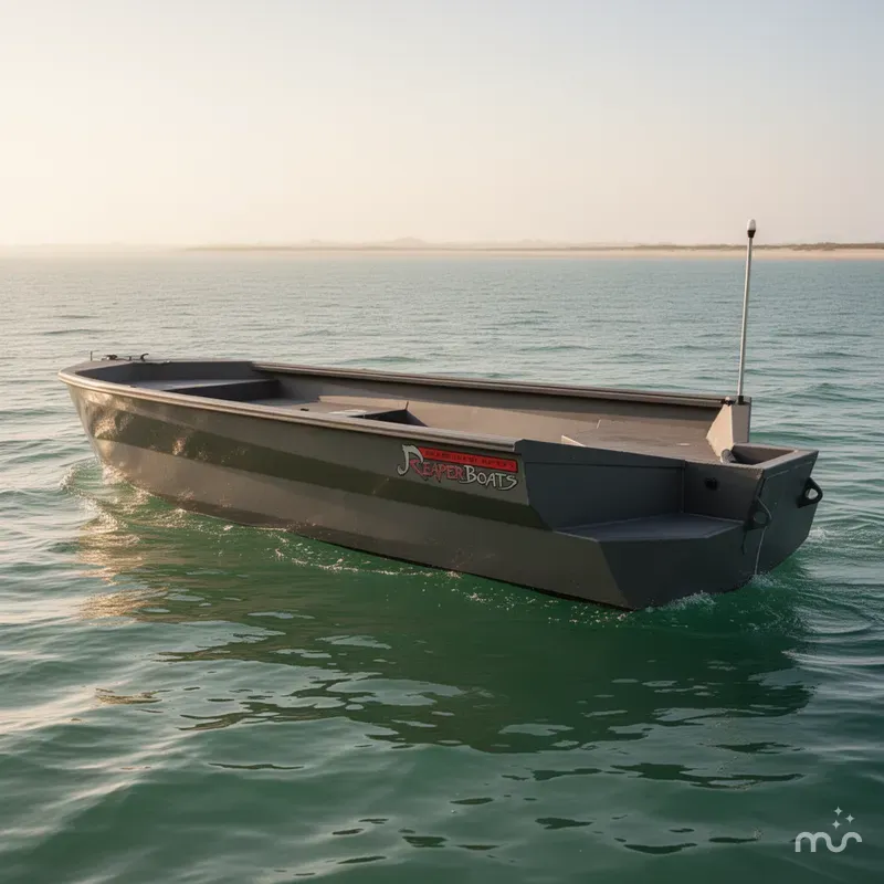 Slide: The Image of Reaper Boats 656 Step Transom 2026 - 1