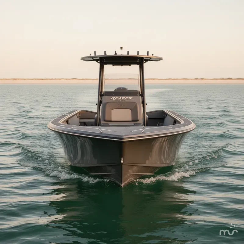 Slide: The Image of Reaper Boats 756 Step Transom 2026 - 1