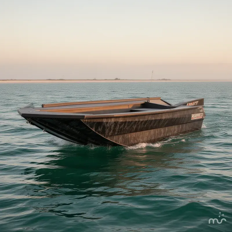Slide: The Image of Reaper Boats 756 Step Transom 2026 - 2