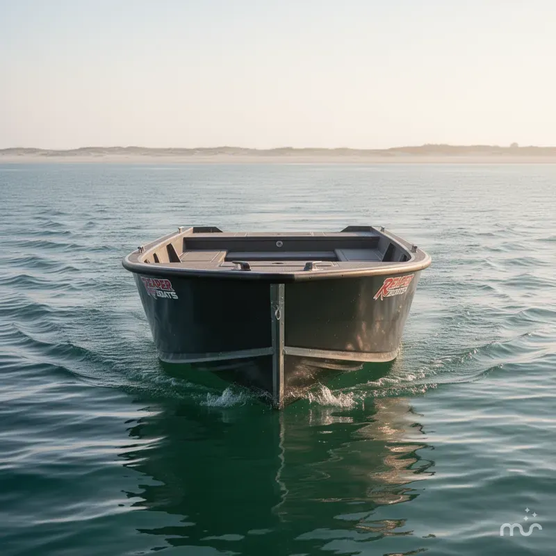 Slide: The Image of Reaper Boats 656 Step Transom 2026 - 3