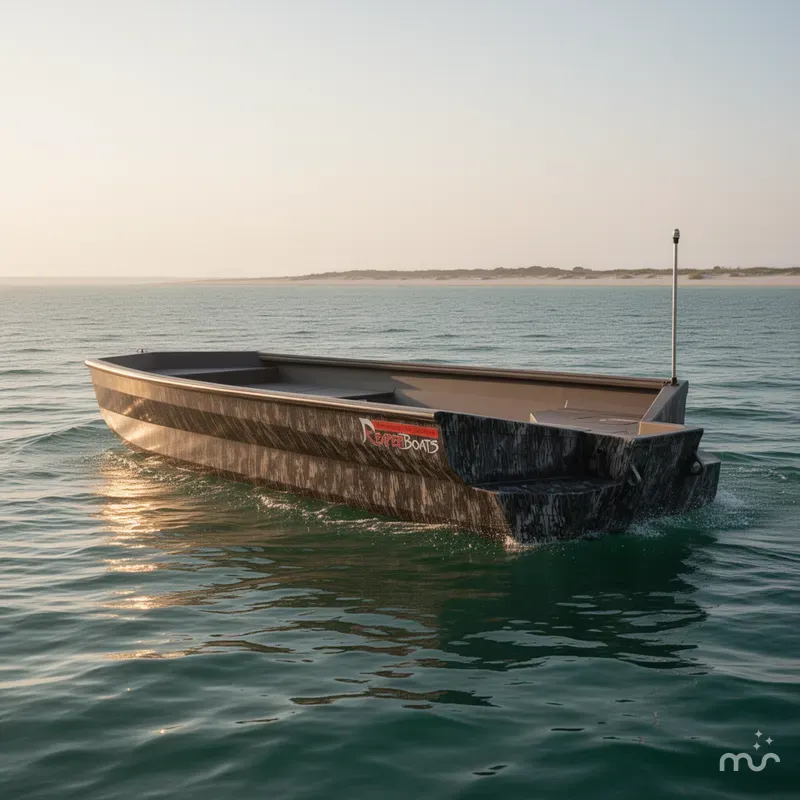 Slide: The Image of Reaper Boats 656 Step Transom 2026 - 4