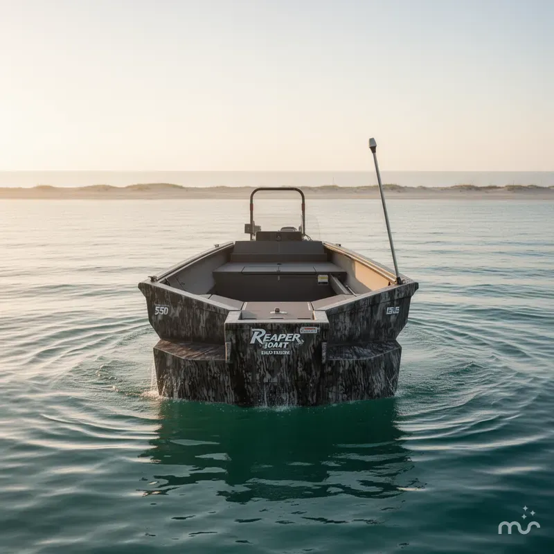 Slide: The Image of Reaper Boats 550 STEP TRANSOM 2026 - 2