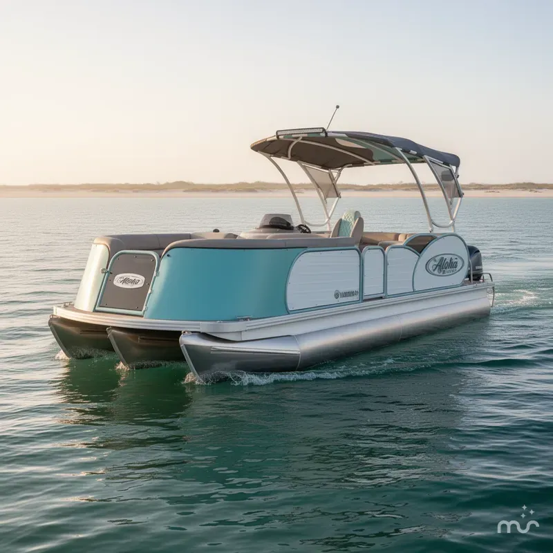 Slide: The Image of Aloha Paradise Series SPORT ARCH WITH YAMAHA 200 2027 - 1
