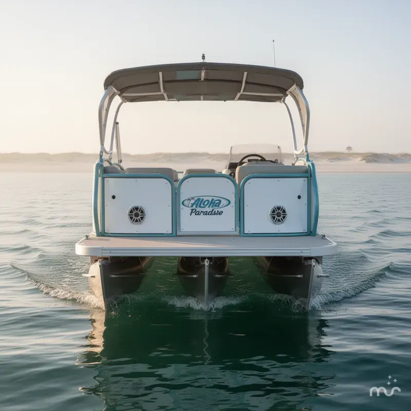 Slide: The Image of Aloha Paradise Series SPORT ARCH WITH YAMAHA 200 2027 - 3