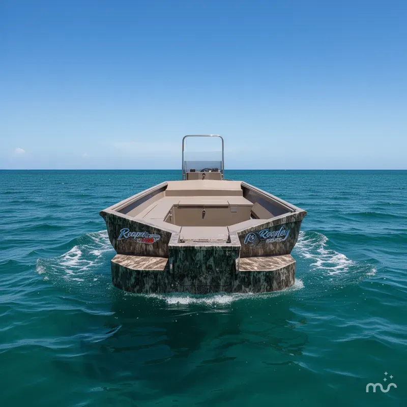 Slide: The Image of Reaper Boats 656 Step Transom 2026 - 2
