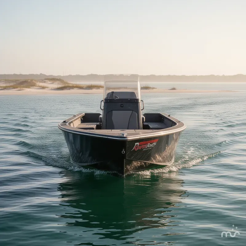 Slide: The Image of Reaper Boats 756 Step Transom 2026 - 3